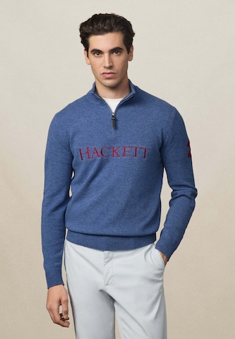 Hackett London Pullover 'Heritage NO.2 ' in Blau: Vorderseite