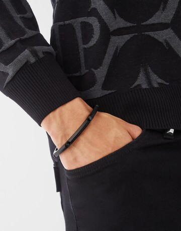 Bracelet 'The Plein Cuff' Philipp Plein Jewellery en noir