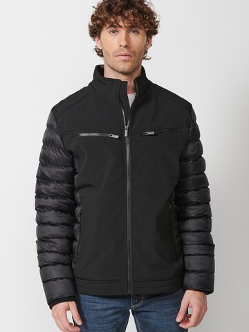 KOROSHI Übergangsjacke in Schwarz