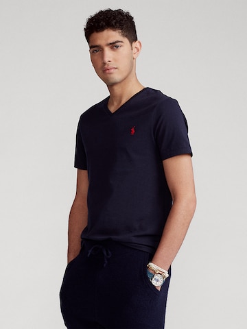 Polo Ralph Lauren Regular fit Majica | modra barva: sprednja stran