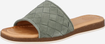 Apple of Eden Mules 'Holand' in Green: front