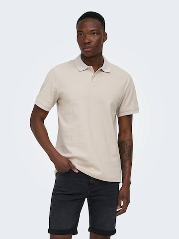 Only & Sons T-shirt 'ONSBen' i grå: framsida
