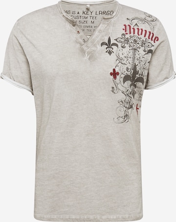 T-Shirt Key Largo en gris : devant