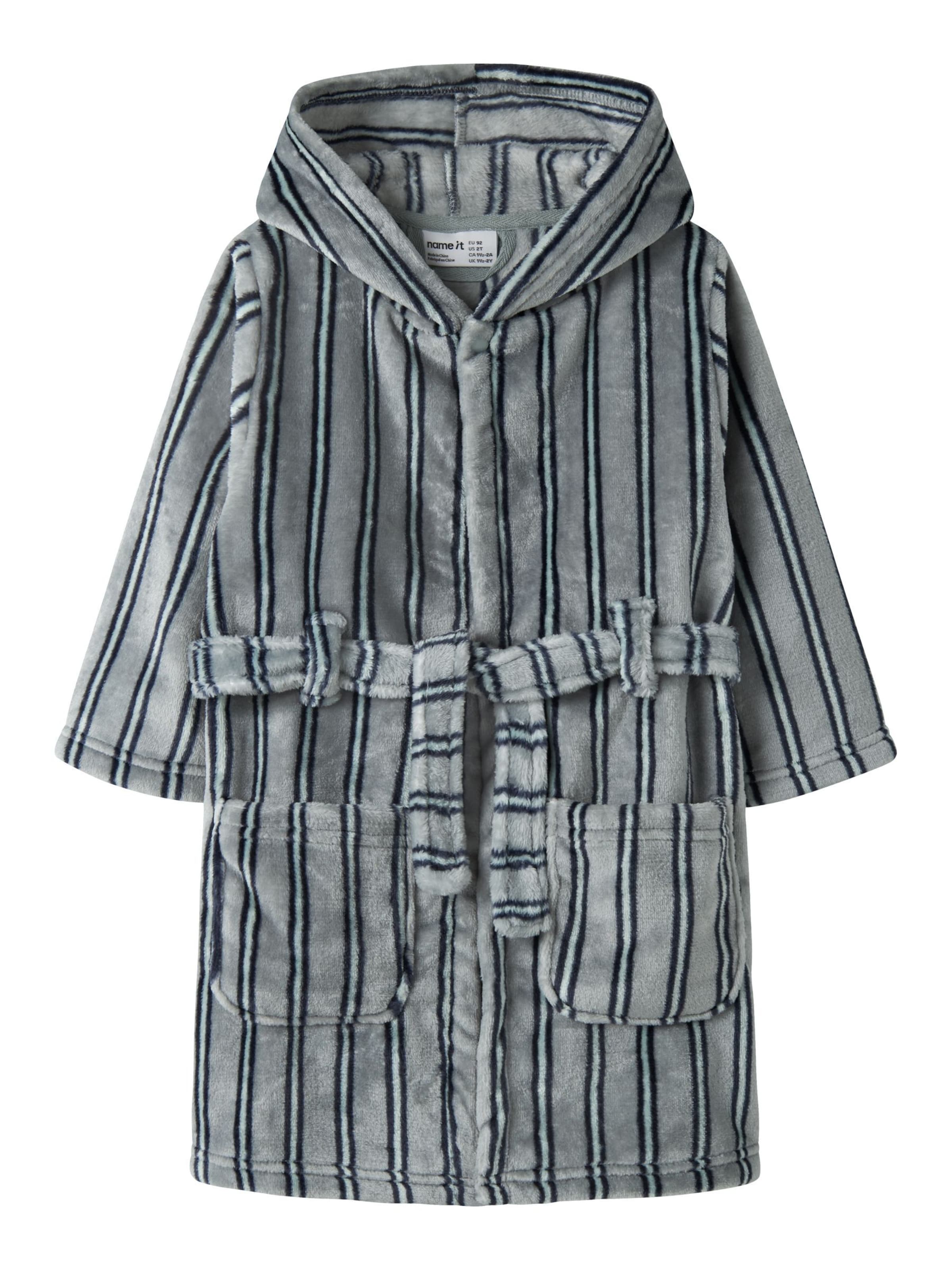 Peignoir NAME IT en gris : devant