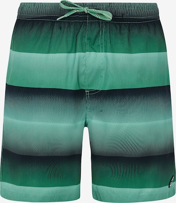 PROTEST Swimming shorts 'PRTRadar' in Green: front