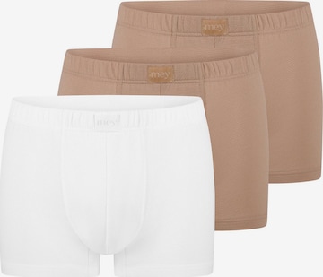 Mey Boxer shorts 'Dry Cotton Breeze' in Beige: front