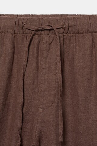 Pull&Bear Baggy Nadrág - barna