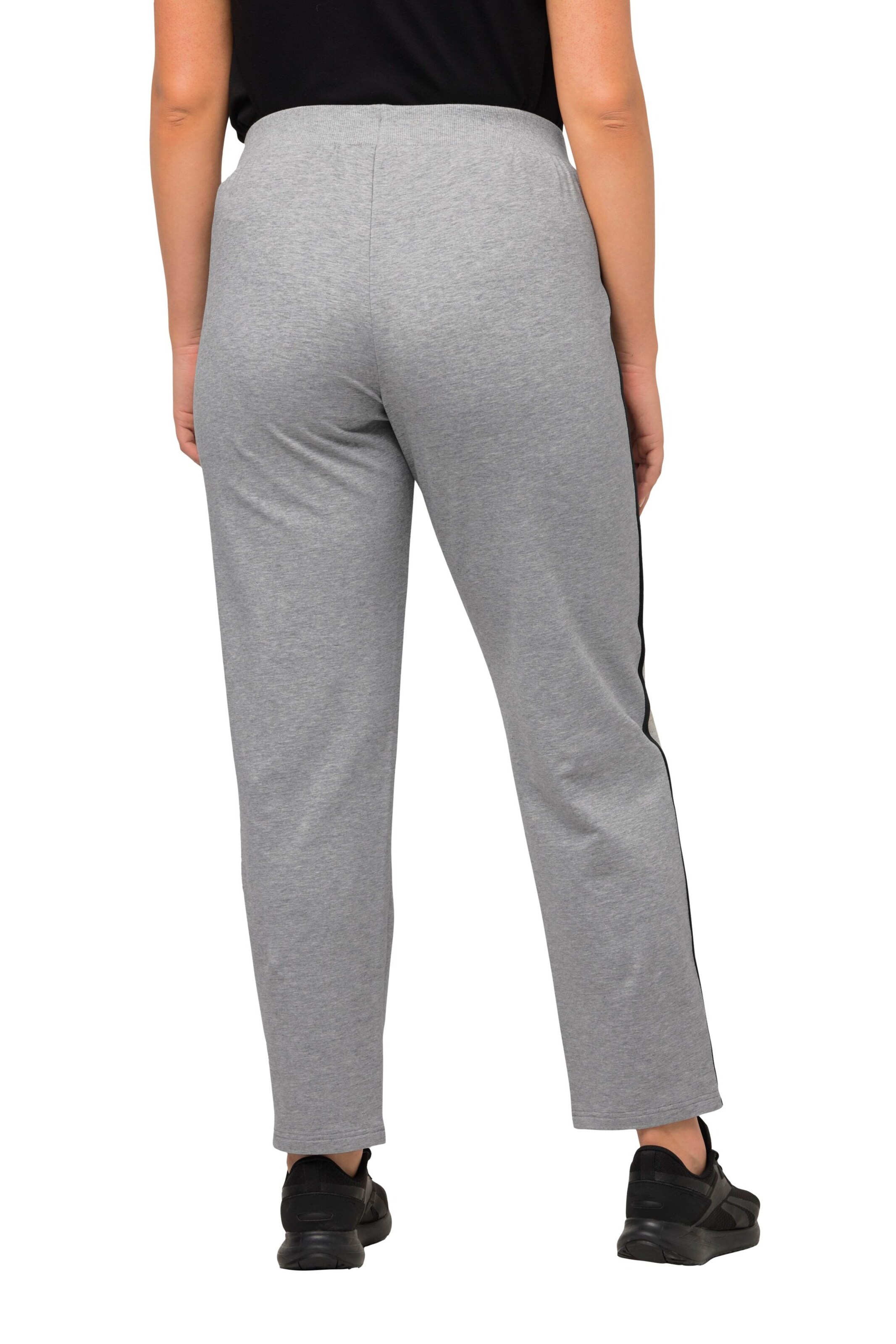 Ulla Popken Regular Trousers in Grey