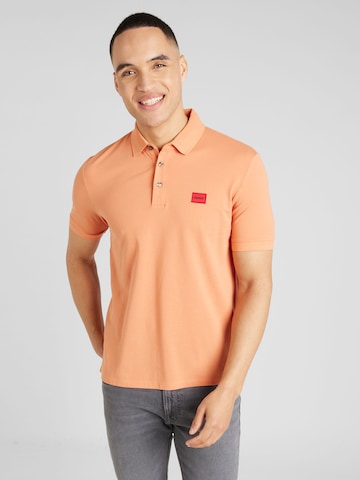 HUGO Poloshirt 'Dereso232' in Orange: predná strana