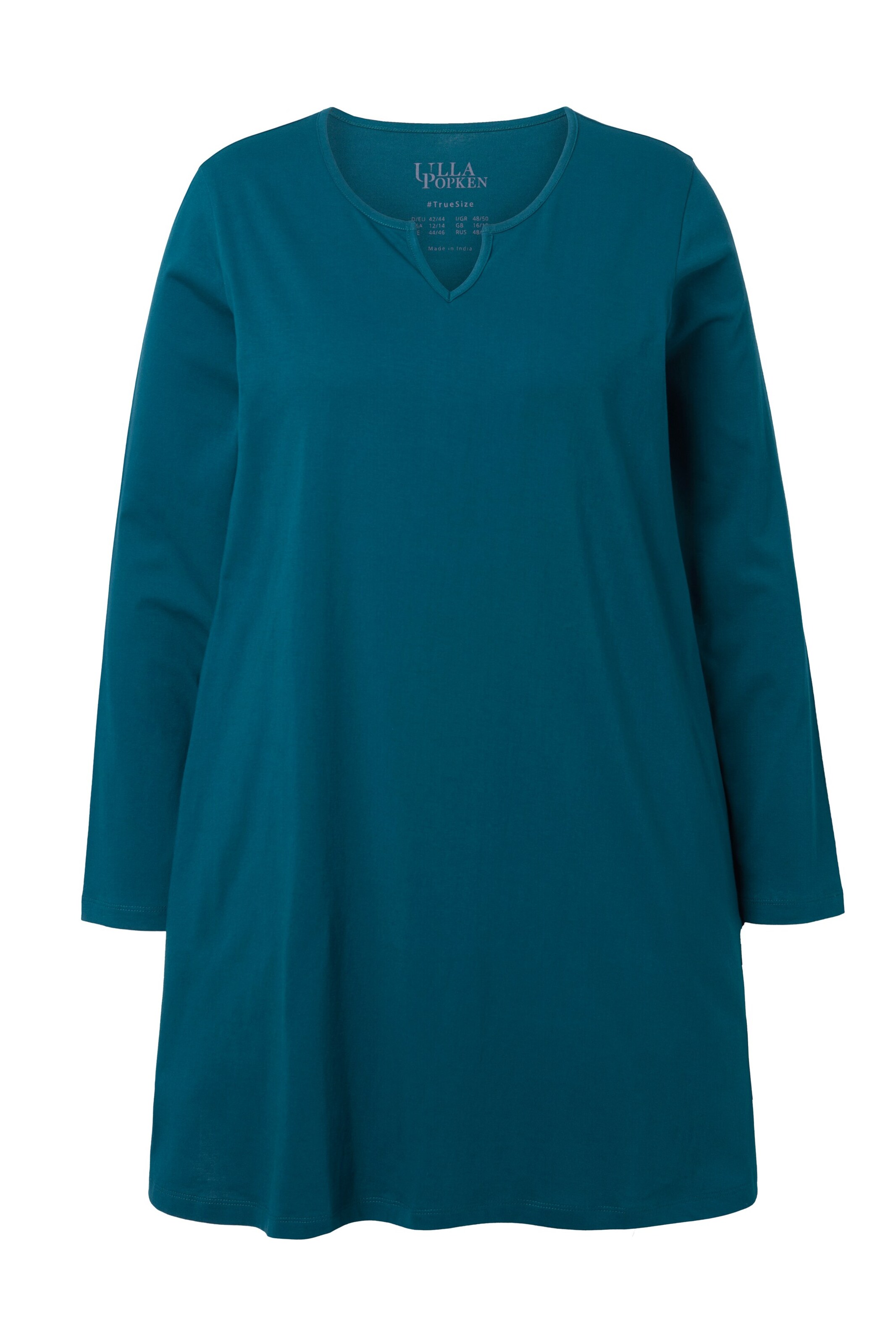 Ulla Popken Shirt in Blau: Vorderseite