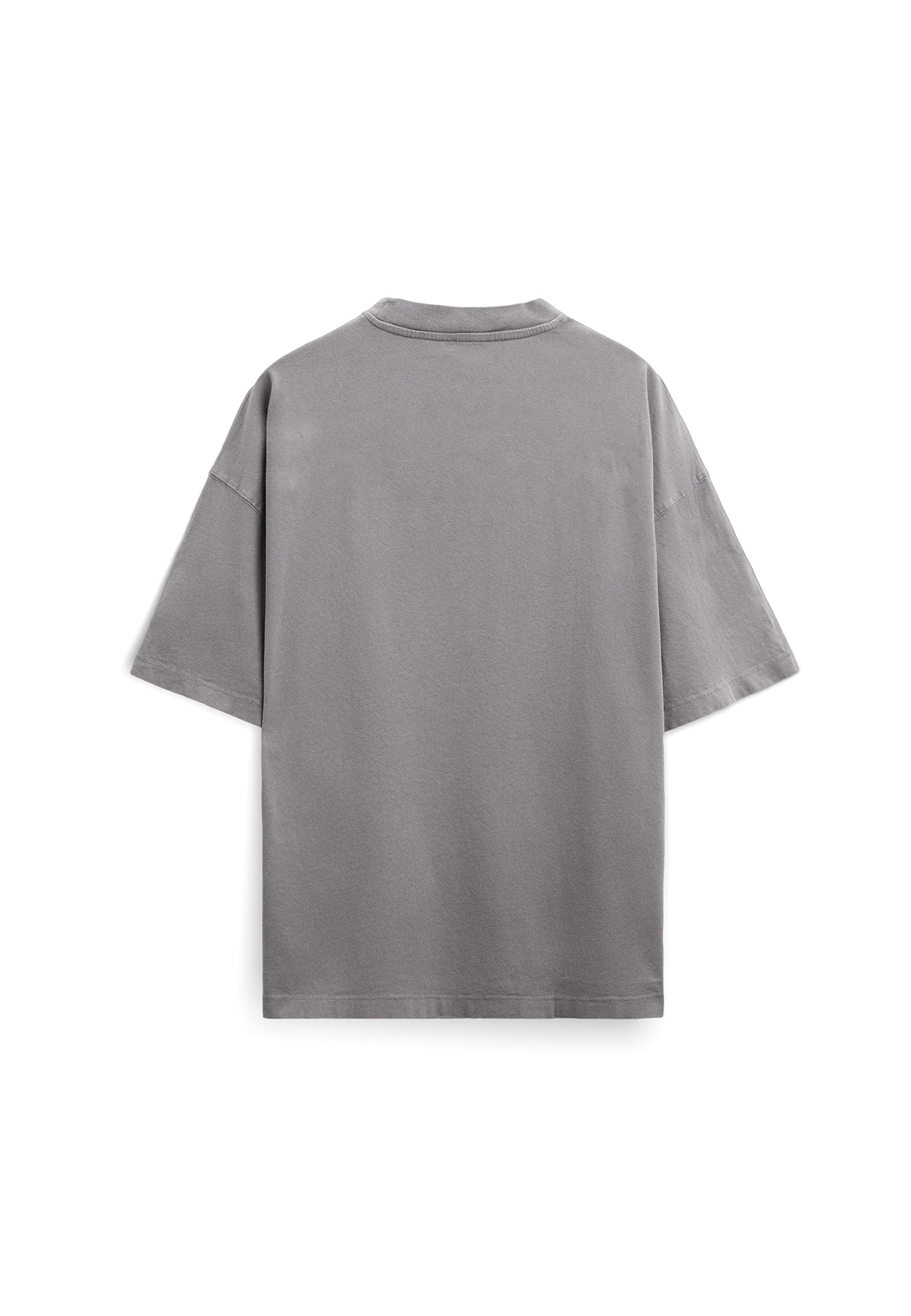 Maglietta di Vertere Berlin in grigio: dietro
