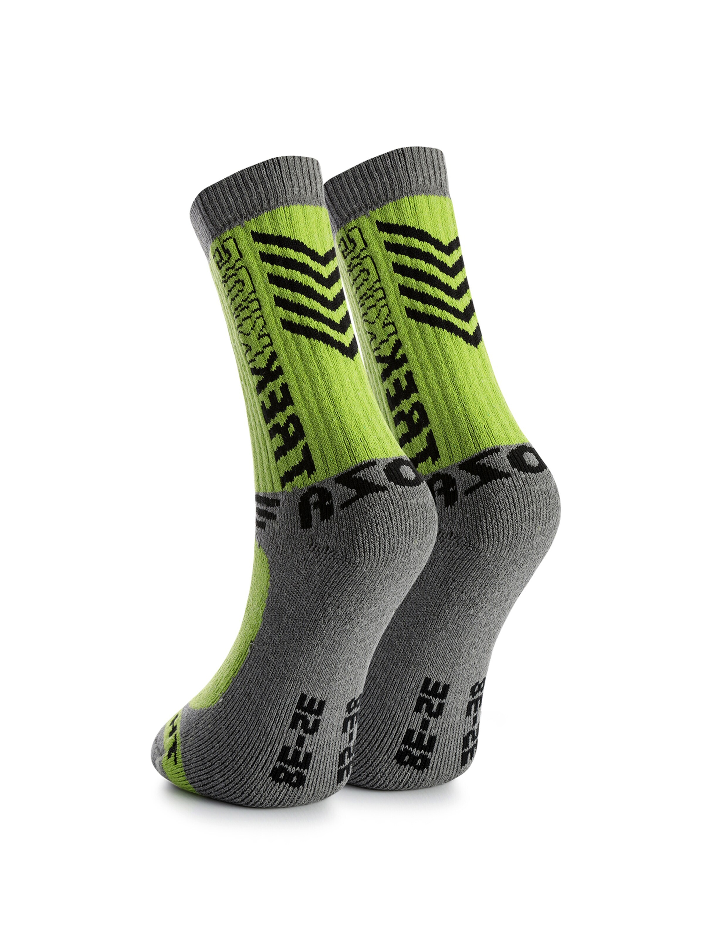 Calzino sportivo 'PRO-TECH' di Crea Socks in verde