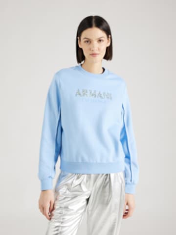 Felpa di ARMANI EXCHANGE in blu: frontale