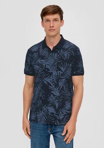 s.Oliver Shirt in Blauw: voorkant
