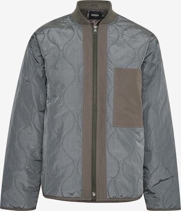 SOAKED IN LUXURY Between-season jacket 'Uma' in Grey: front