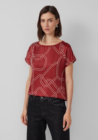 s.Oliver BLACK LABEL Shirt in Red: front