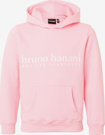 Felpa di Bruno Banani in rosa: frontale
