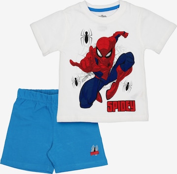 marvel Shorty 'Spiderman' in Blau: Vorderseite