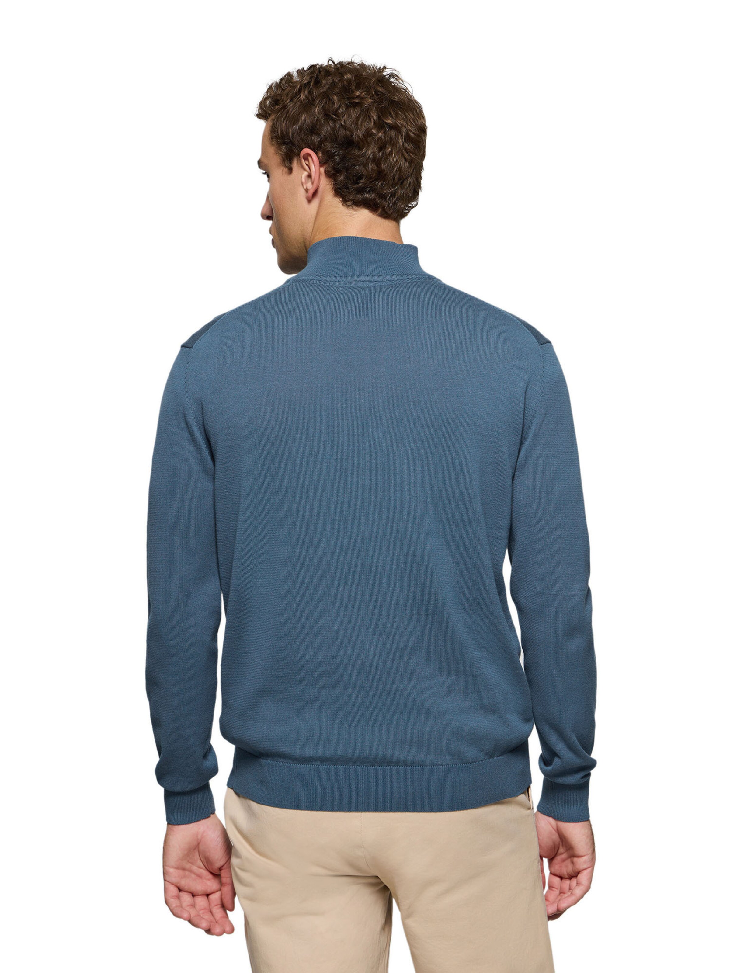 Polo Club Pullover in Blau