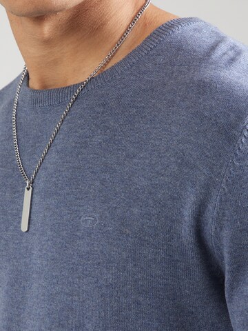 Coupe regular Pull-over TOM TAILOR en bleu