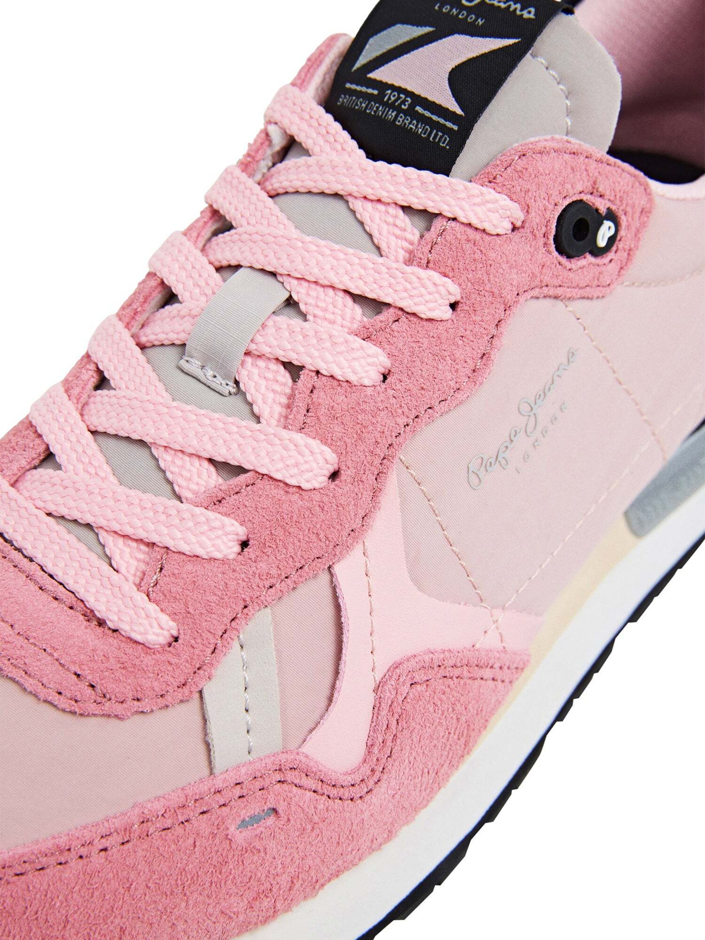 Pepe Jeans Platform trainers 'BRIT AIR W' in Pink