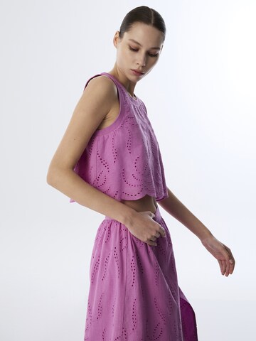 Haut Twist en rose