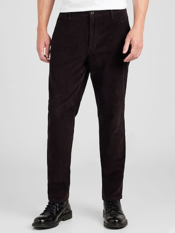 Dockers Regular Chino in Zwart: voorkant