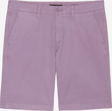 Marc O'Polo Regular Chino Pants 'Reso' in Purple: front