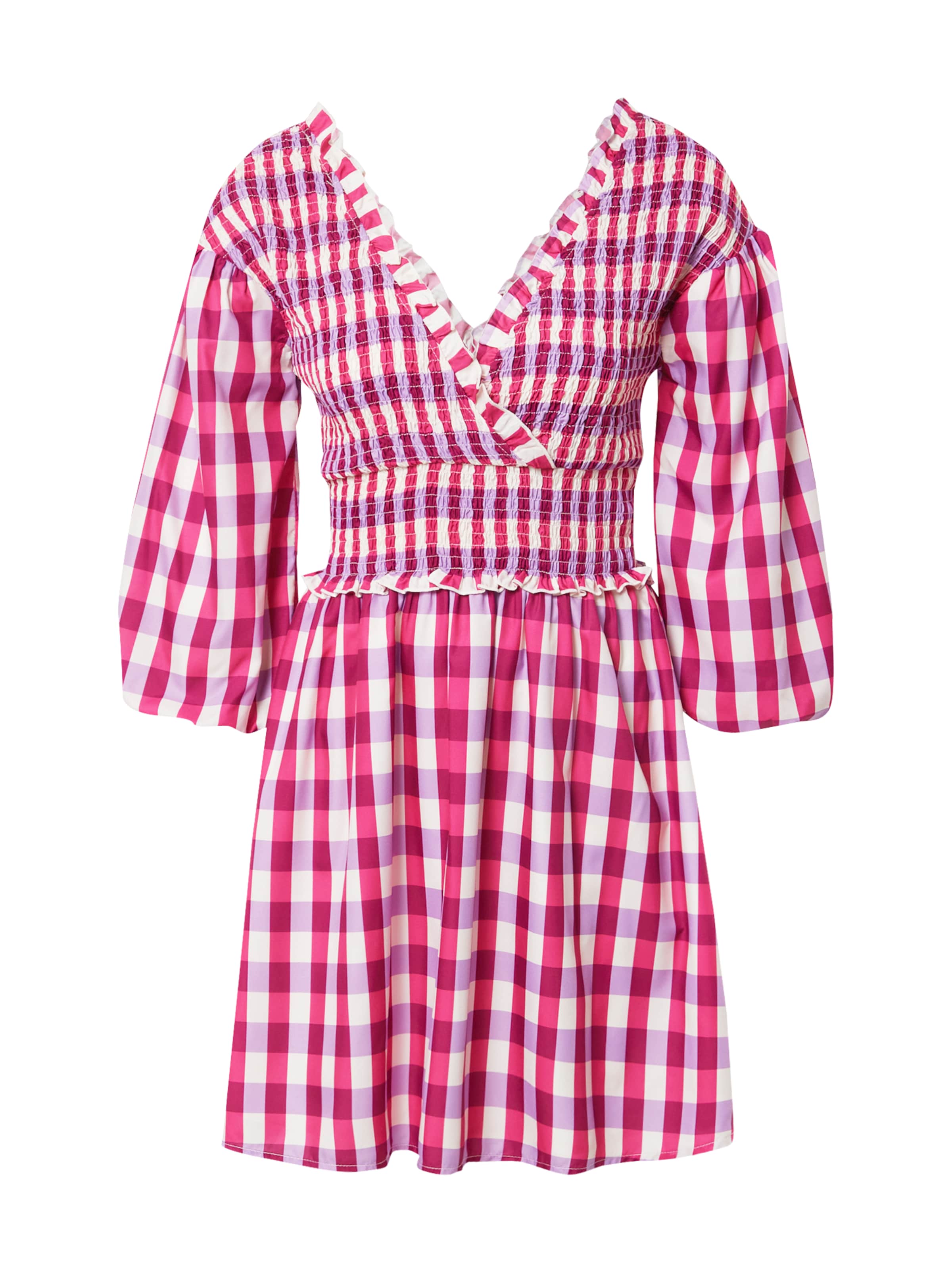 NA-KD Šaty - Ružová: predná strana