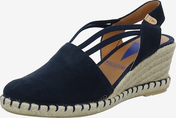 VERBENAS Sandale 'Maika' in Blau: Vorderseite