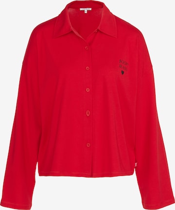 Joop Jeans - Camisa de pijama ' After Dark ' em vermelho: frente