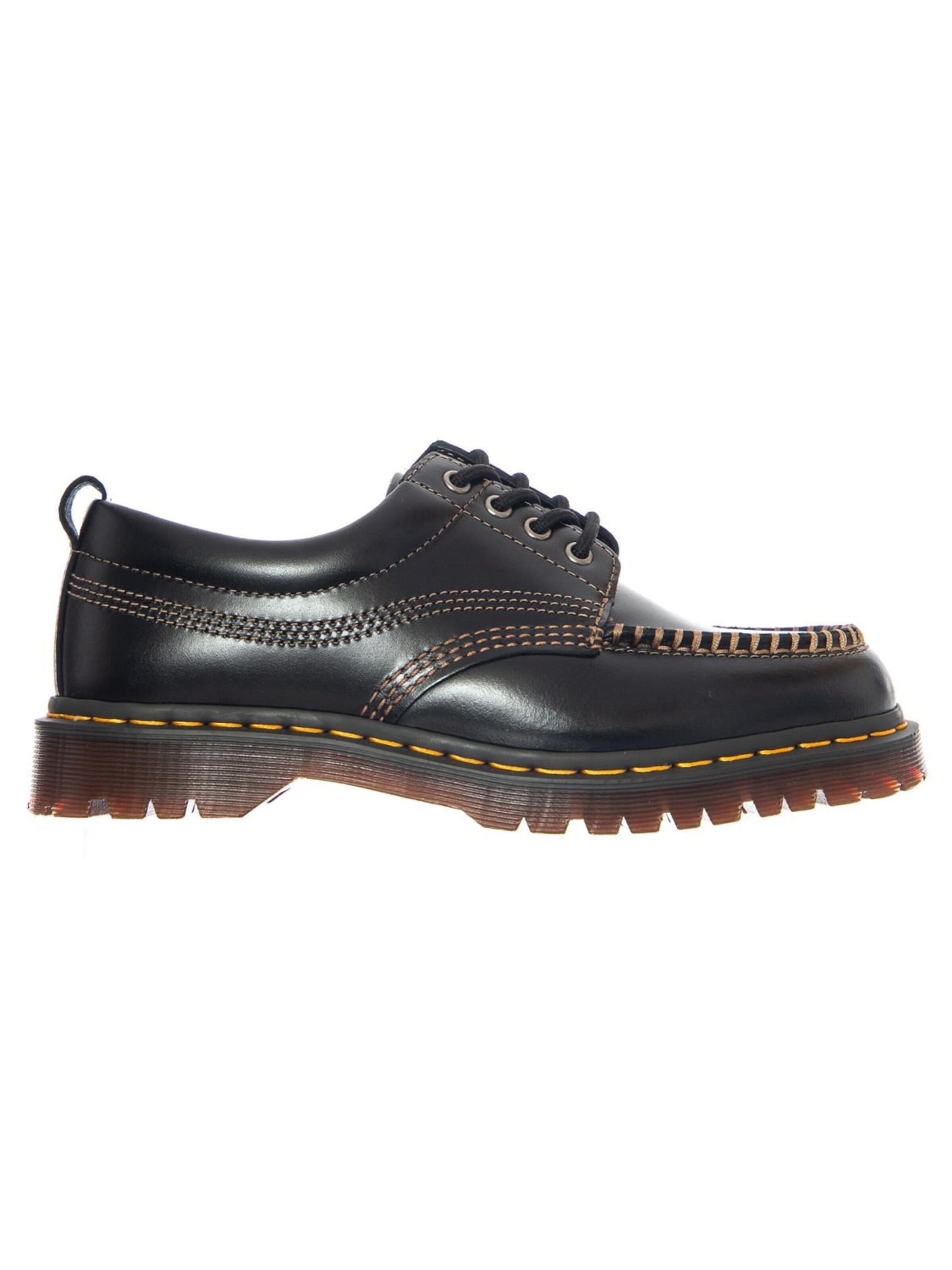 Scarpa stringata 'Lowell Analine Black' di Dr. Martens in nero