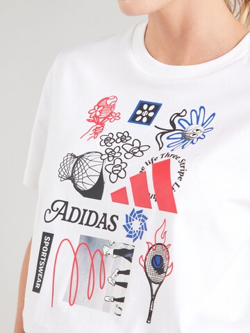 ADIDAS SPORTSWEAR Функциональная футболка в Белый