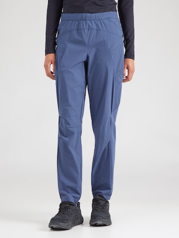 ICEPEAK Ohlapna forma Outdoor hlače 'BLISS' | modra barva: sprednja stran
