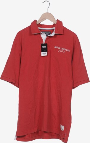 NAUTICA Poloshirt XL in Rot: predná strana