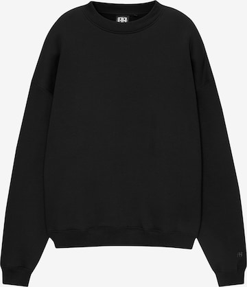 Pull&Bear Sweatshirt i svart: framsida