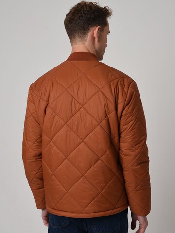 Veste mi-saison Antioch en marron