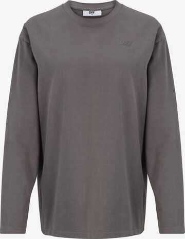 DEF Shirt 'Everyday' in Grey: front