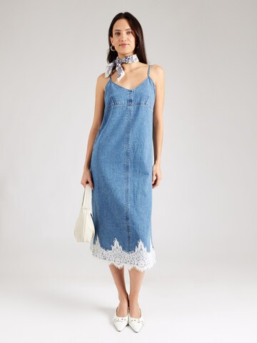 LEVI'S ® Ruha '90's Denim Slip Dress' - kék: elől