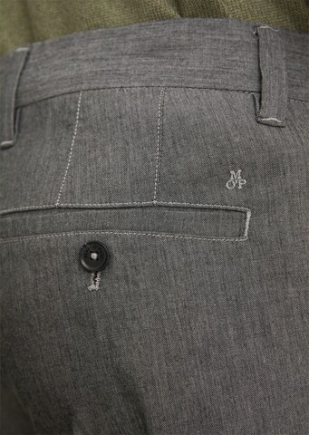 Coupe slim Pantalon à plis Marc O'Polo en gris