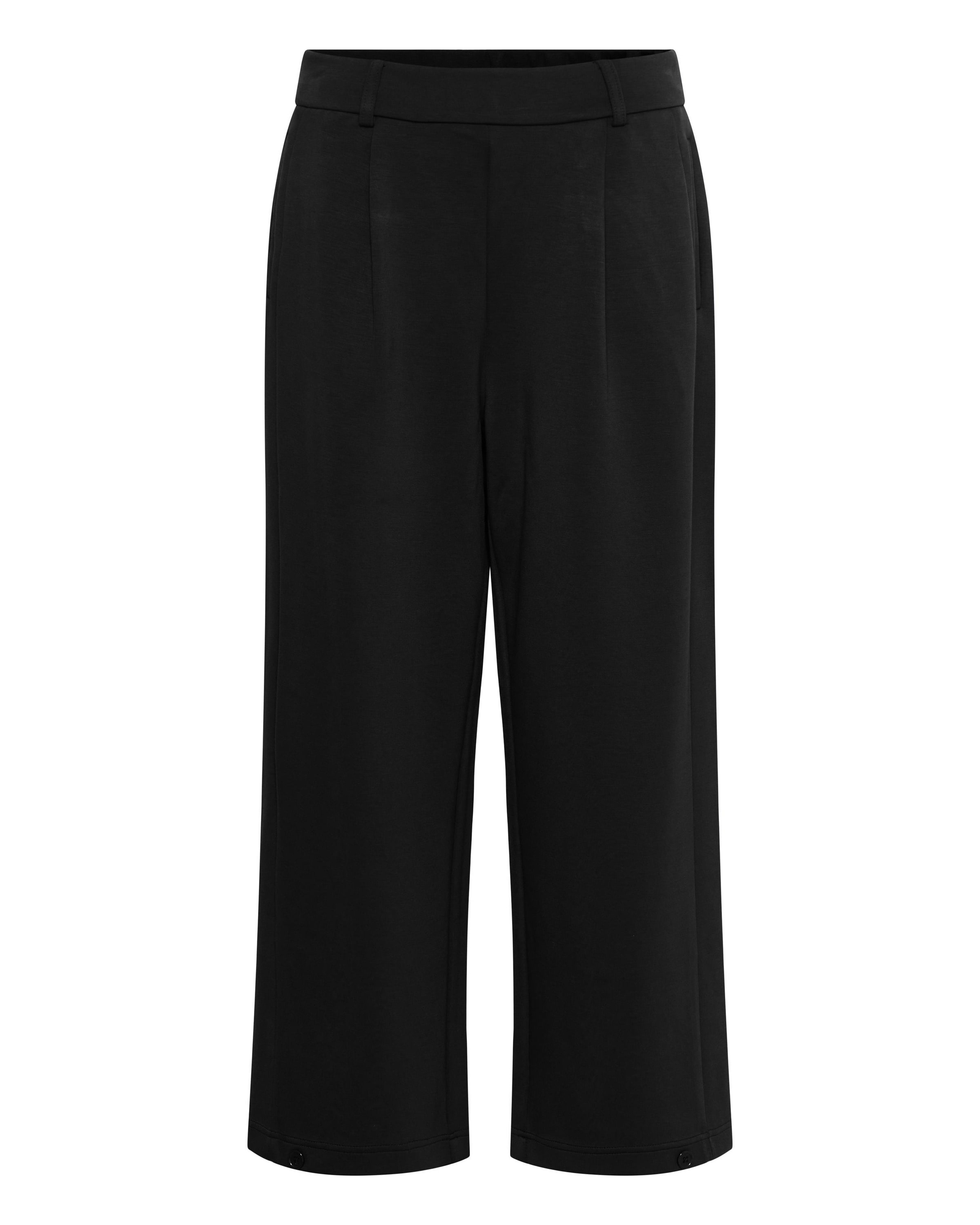 Pantalon à pince 'CUBuka' CULTURE en noir : devant