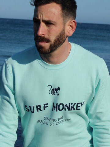 Surf Monkey Sweatshirt in Blau