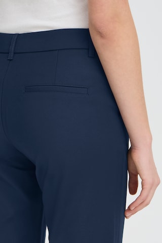 Pulz Slimfit Bukser i blå