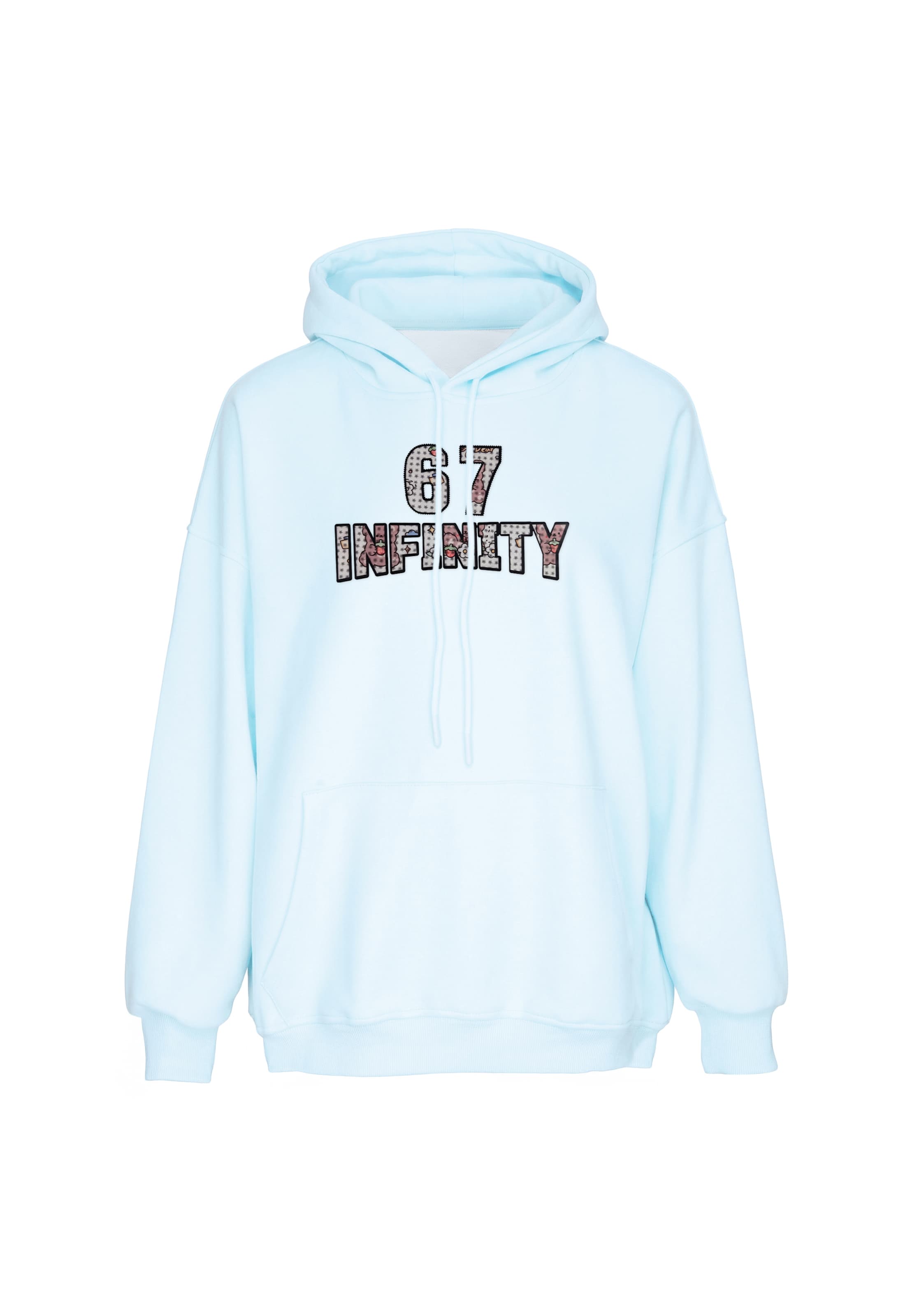 Sweat-shirt MYMO en bleu : devant