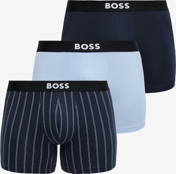 Boxers BOSS en bleu : devant