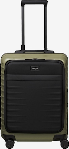 TITAN Trolley 'OVERSEAS' in Grün: Vorderseite