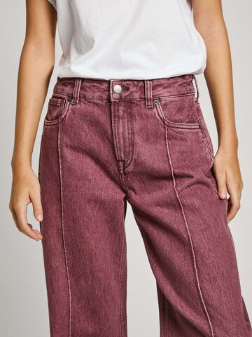 Pepe Jeans Loosefit Jeans in Rot
