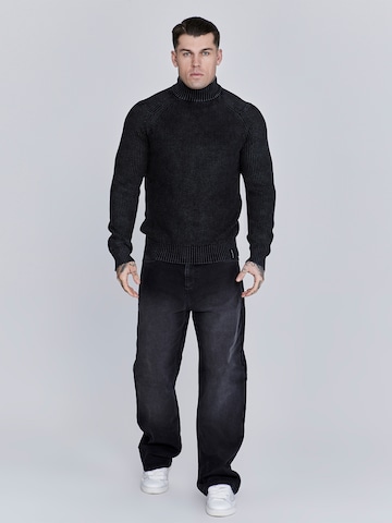 SikSilk Pullover in Schwarz