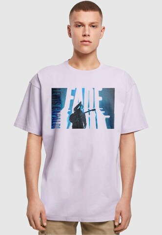 T-Shirt 'Lewis Capaldi - Live Photo Fade' Merchcode en violet : devant