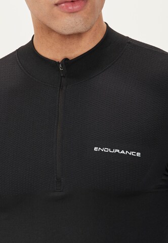 ENDURANCE - Camiseta funcional 'Jaro' en negro
